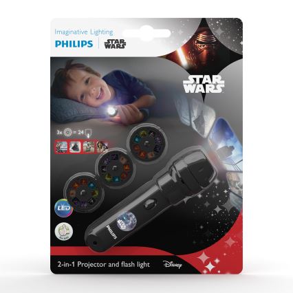 Philips 71788/99/16 - Detský projektor STAR WARS LED/3xLR44