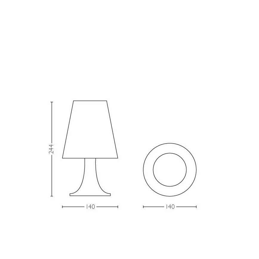 Philips - LED Detská stolná lampa 1xLED/2,3W/230V