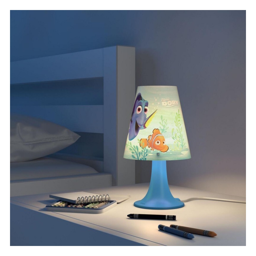 Philips 71795/90/16 - Detská stolná lampa DISNEY FINDING DORY LED/2,3W/230V