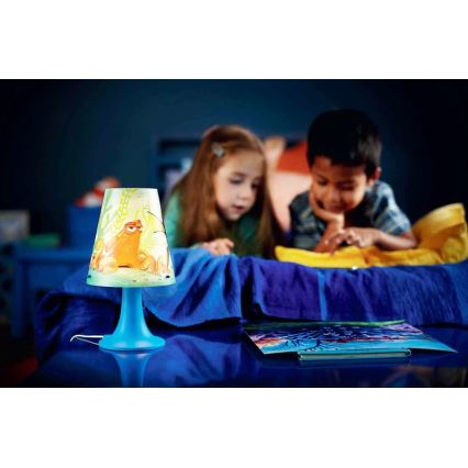 Philips 71795/90/16 - Detská stolná lampa DISNEY FINDING DORY LED/2,3W/230V