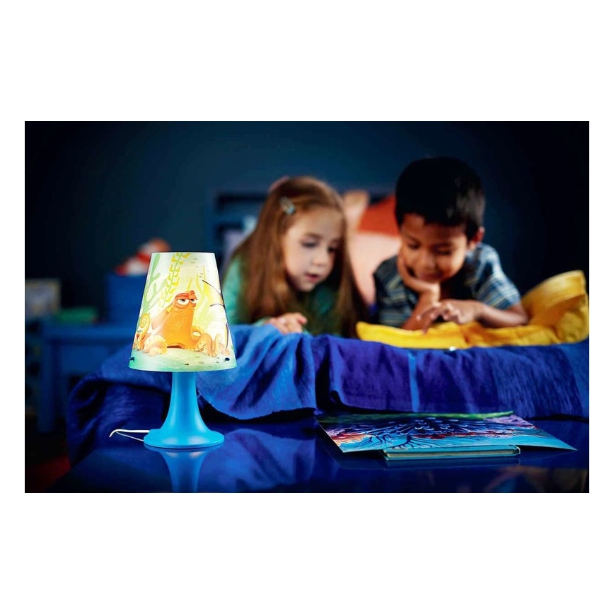 Philips 71795/90/16 - Detská stolná lampa DISNEY FINDING DORY LED/2,3W/230V
