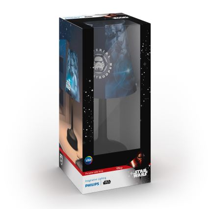 Philips 71796/30/16 - Detská stolná lampa STAR WARS STORMTROOPER 1xLED/0,57W/3xAA
