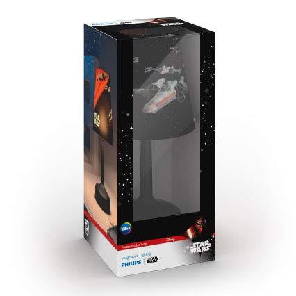 Philips 71888/30/16 - Detská stolná lampa STAR WARS SPACESHIPS 1xLED/0,57W/3xAA