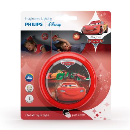 Philips 71924/32/16 - LED Detské dotykové svetlo DISNEY CARS LED/0,3W/2xAA