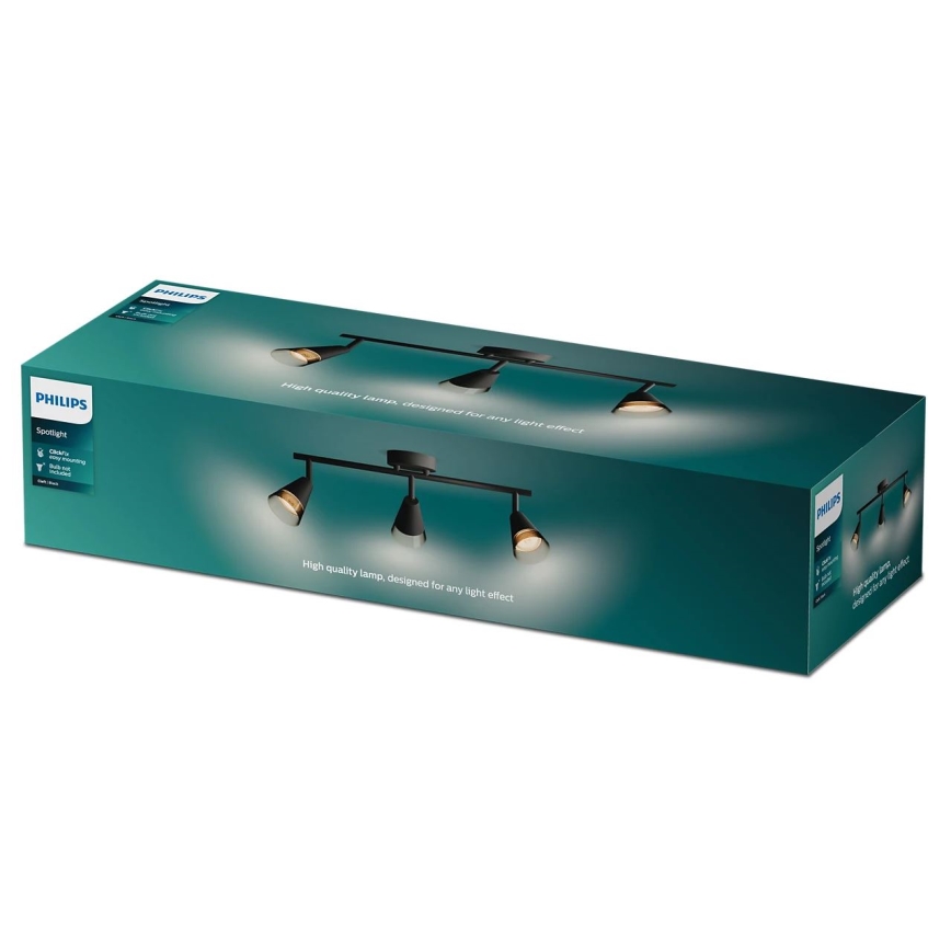 Philips - Bodové svietidlo CLEFT 3xGU10/5W/230V