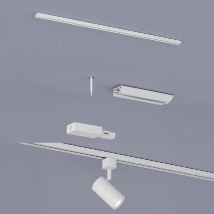 Philips - bodové svietidlo do lištového systému EASYLINK 3xGU10/7W/230V 1m biele