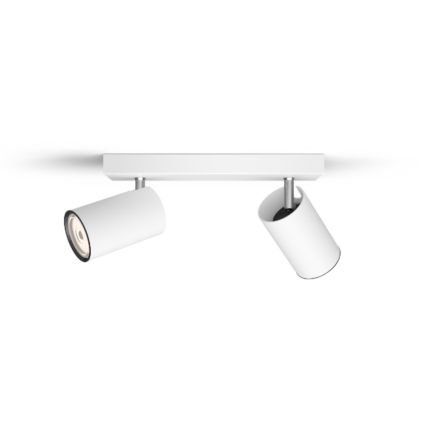 Philips - Bodové svietidlo KOSIPO 2xGU10/5,5W/230V biela
