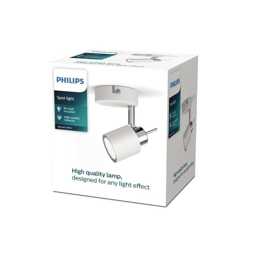 Philips - Bodové svietidlo 1xGU10/35W/230V biela