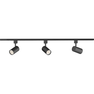 Philips - Bodové svietidlo v lištovom systéme EASYLINK 3xGU10/7W/230V 1m čierne