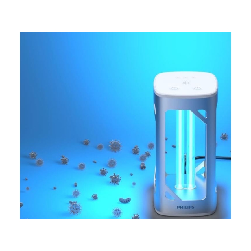 Philips - Dezinfekčná germicídna lampa so senzorom UV-C/24W/230V