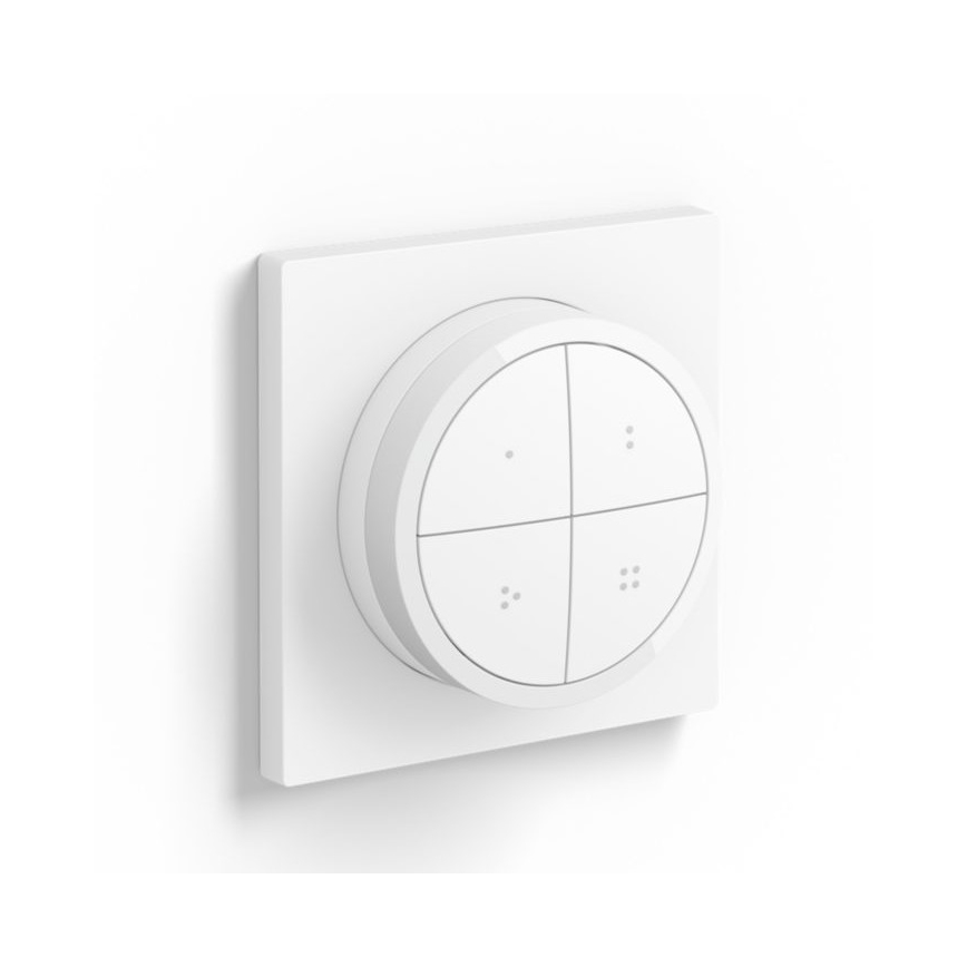 Philips - Diaľkový ovládač s vypínačom Hue TAP 1xCR2032 biela