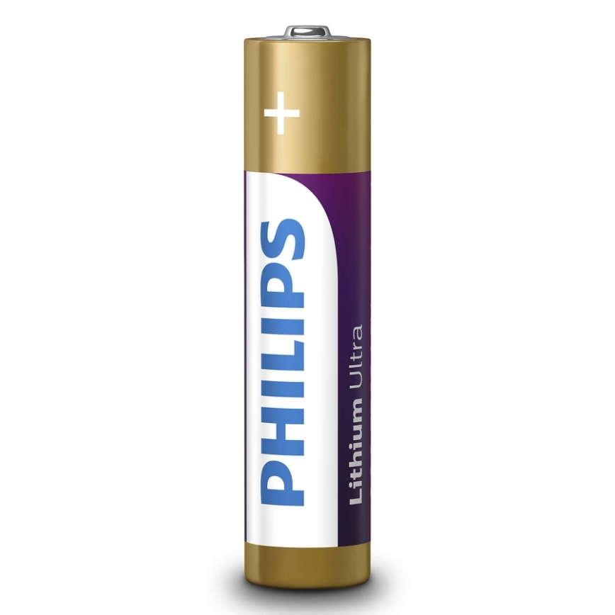 Philips FR03LB4A/10 - 4 ks Lithiová batéria AAA LITHIUM ULTRA 1,5V