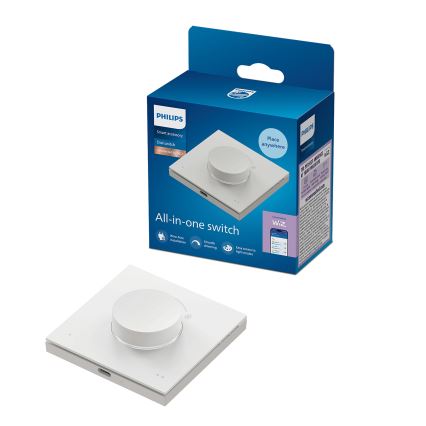 Philips - Inteligentný otočný stmievač SMART 3,7 V 200 mAh