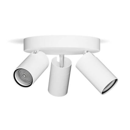 Philips - Kúpeľňové bodové svietidlo IDRIS 3xGU10/5W/230V IP44 biela