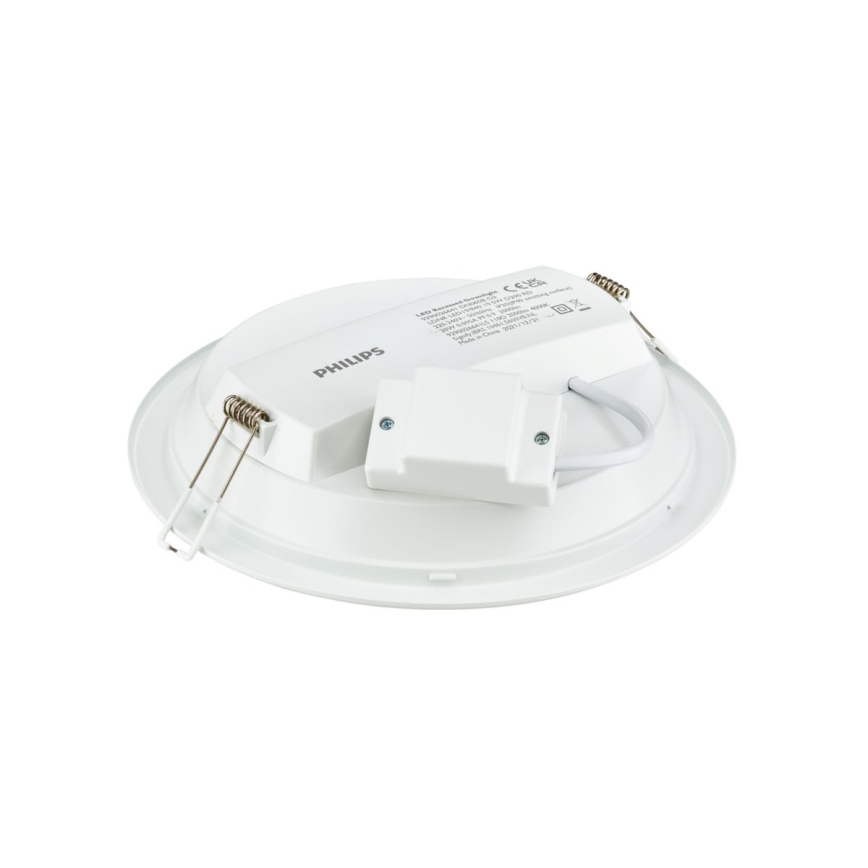 Philips - LED kúpeľňové podhľadové svietidlo LEDINAIRE SLIM LED/19W/230V 3000K IP44 biela