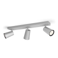Philips - LED Bodové svietidlo 3xGU10/5,5W/230V
