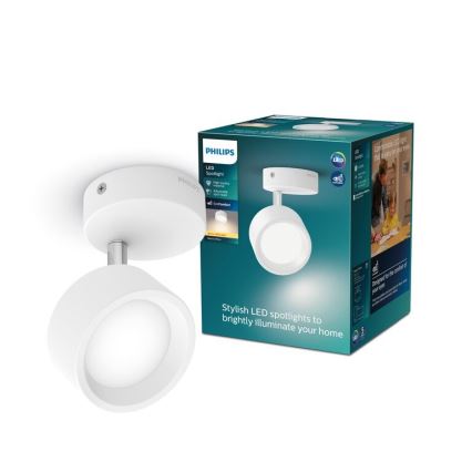 Philips - LED Bodové svietidlo LED/5,5W/230V biela