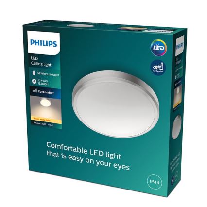 Philips - LED Kúpeľňové stropné svietidlo BALANCE LED/17W/230V IP44