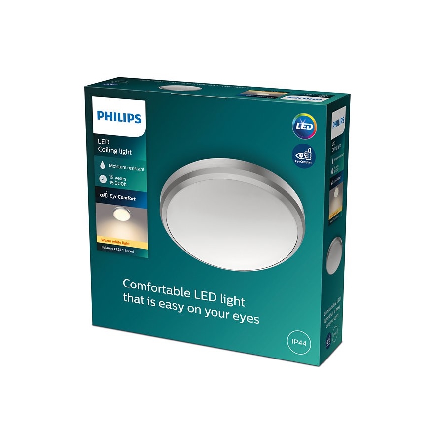 Philips - LED Kúpeľňové stropné svietidlo BALANCE LED/6W/230V IP44