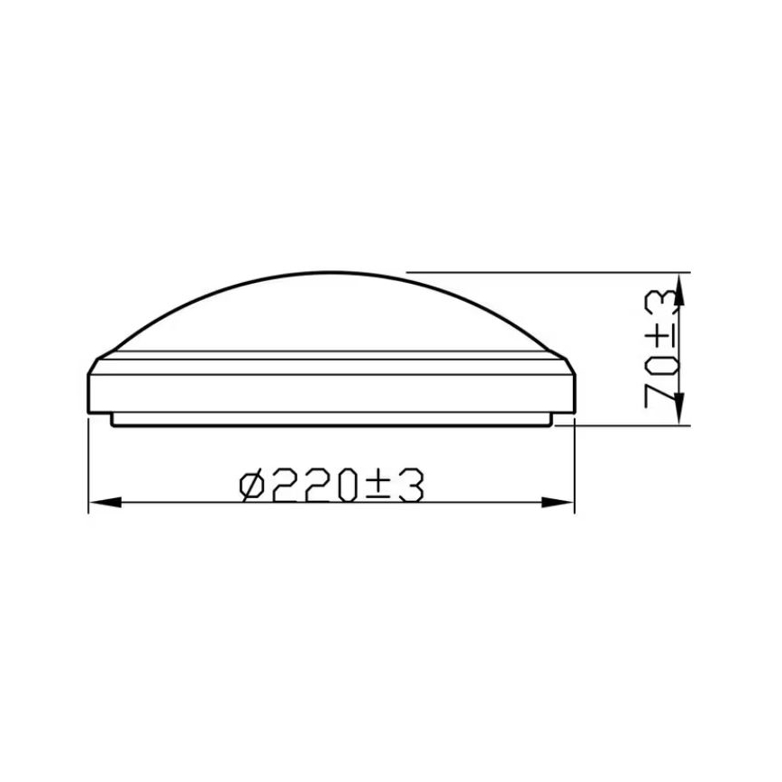 Philips - LED Kúpeľňové stropné svietidlo LED/6W/230V 4000K IP44