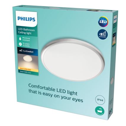 Philips - LED Kúpeľňové stropné svietidlo LED/17W/230V IP44