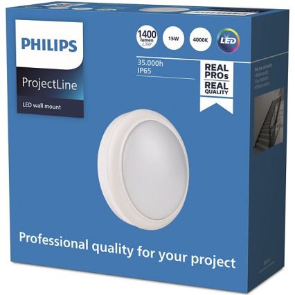 Philips - LED Nástenné svietidlo PROJECTLINE LED/15W/230V IP65