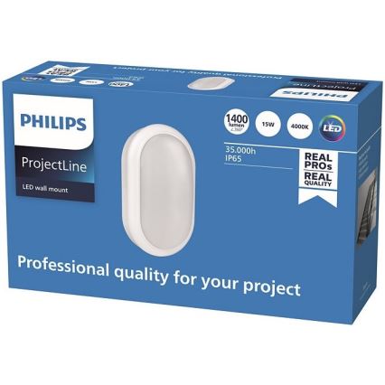 Philips - LED Nástenné svietidlo PROJECTLINE LED/15W/230V IP65