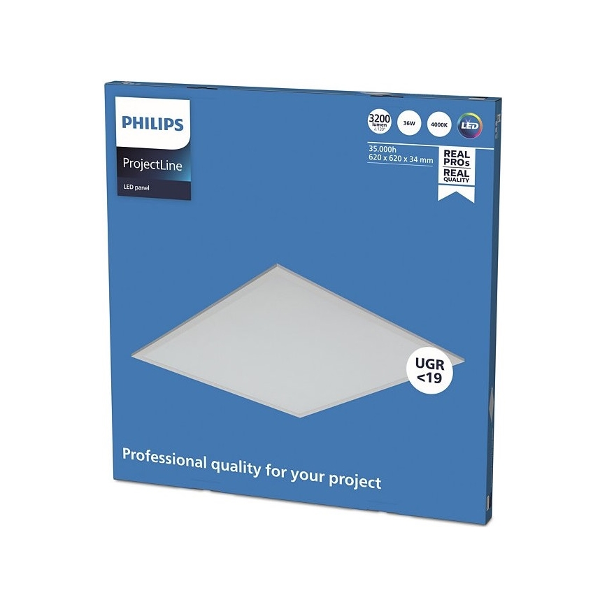 Philips - LED Panel podhľadový PROJECTLINE LED/36W/230V 62x62 cm