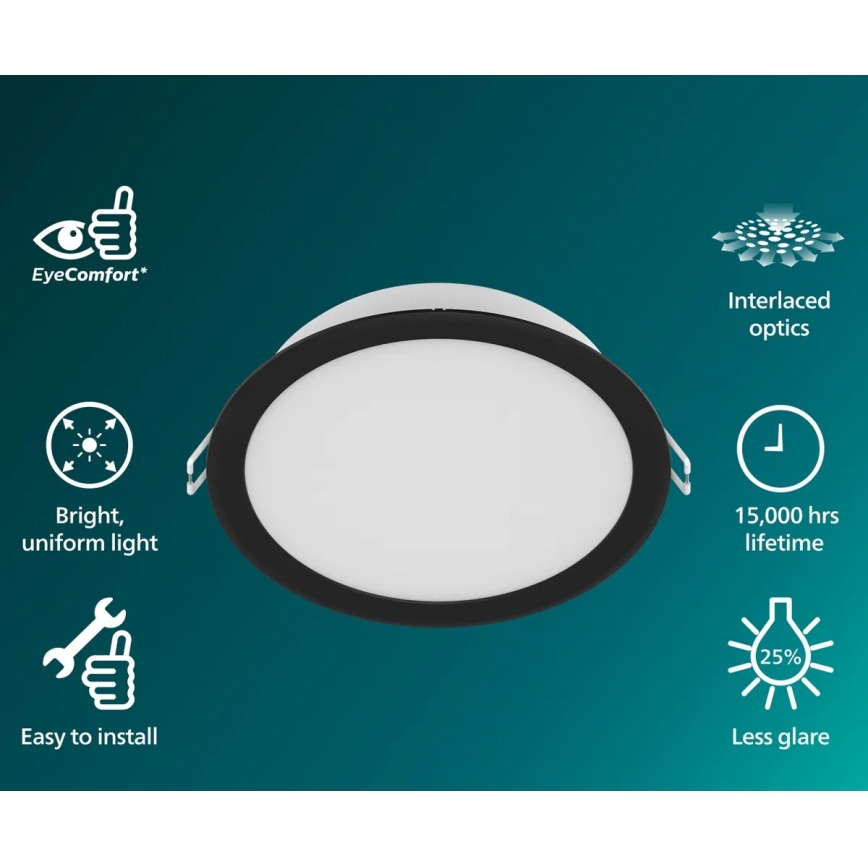 Philips - LED podhľadové svietidlo MESON LED/16,5W/230V 4000K