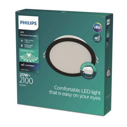 Philips - LED podhľadové svietidlo MESON LED/20W/230V 3000K