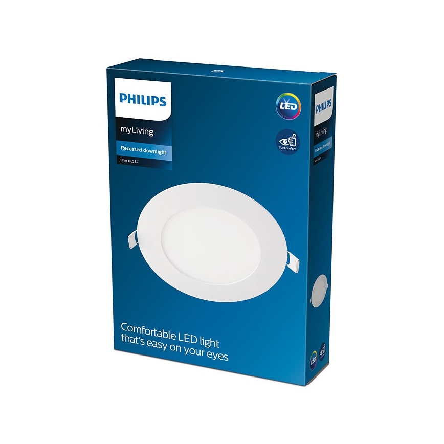 Philips - LED Podhľadové svietidlo SLIM LED/9W/230V 3000K