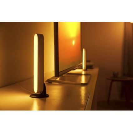 Philips 78201/31/E7 - LED RGB Stmievateľná stolná lampa HUE WHITE AND COLOR AMBIANCE LED/6W/230V