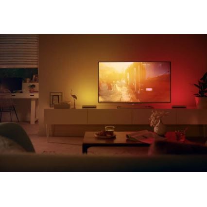 Philips - LED RGB Stmievateľná stolná lampa Hue PLAY LED/6W/230V biela