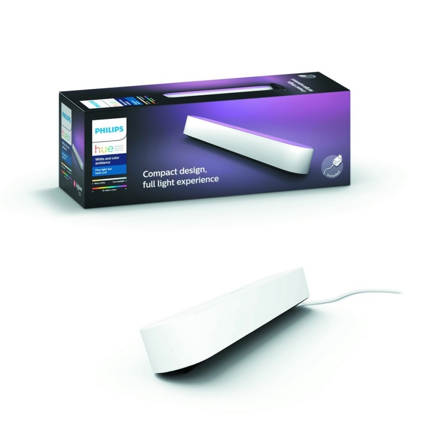 Philips 78203/31/E7 - LED RGB Stmievateľná stolná lampa HUE WHITE AND COLOR AMBIANCE LED/6W/230V