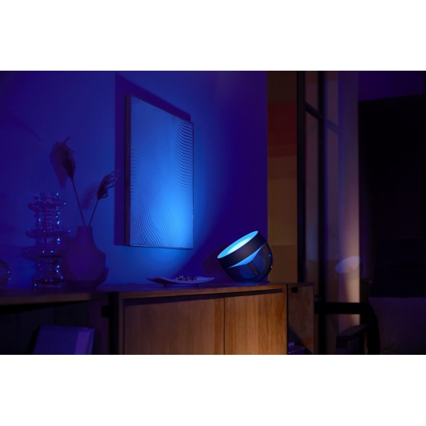 Philips - LED RGB Stmievateľná stolná lampa Hue IRIS LED/8,2W/230V 2000-6500K čierna