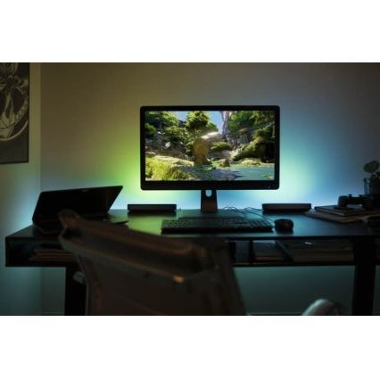 Philips 78201/30/E7 - LED RGB Stmievateľná stolná lampa HUE WHITE AND COLOR AMBIANCE LED/6W/230V