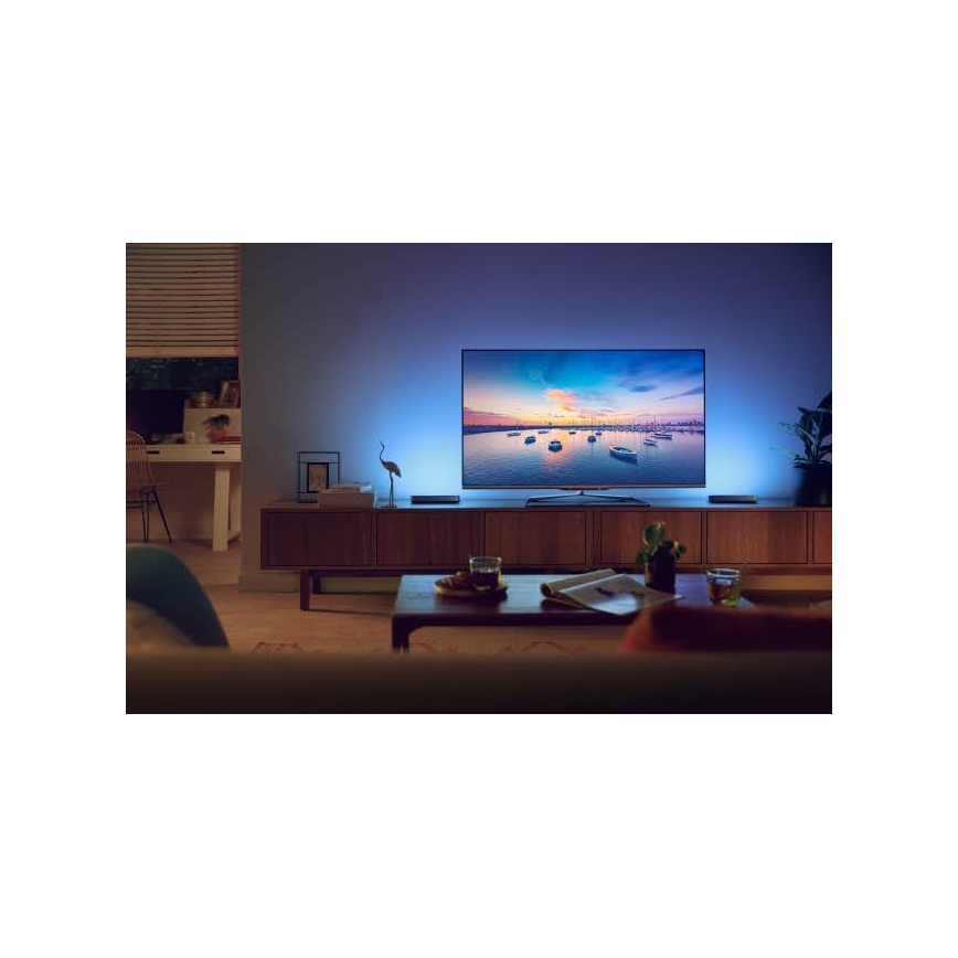 Philips 78201/30/E7 - LED RGB Stmievateľná stolná lampa HUE WHITE AND COLOR AMBIANCE LED/6W/230V