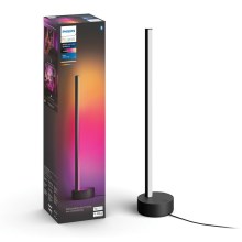 Philips - LED RGB Stmievateľná stolná lampa Hue SIGNE LED/12W/230V 2000-6500K čierna