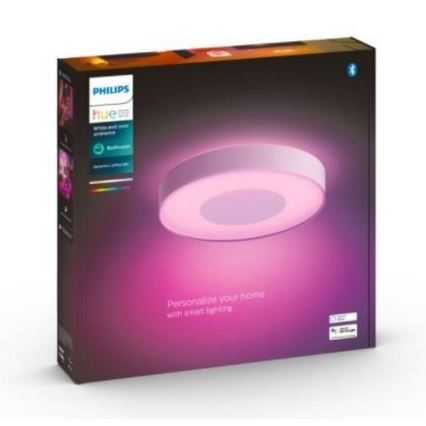 Philips - LED RGB Stmievateľné kúpelňové svietidlo Hue XAMENTO LED/33,5W/230V IP44 pr. 381 mm 2000-6500K