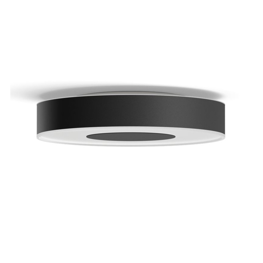 Philips - LED RGB Stmievateľné stropné svietidlo Hue INFUSE LED/33,5W/230V 2000-6500K pr. 381 mm čierna