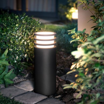 Philips - LED RGB stmievateľné vonkajšie svietidlo Hue LUCCA 1xE27/8,1W/230V 25 cm 1000-20000K IP44