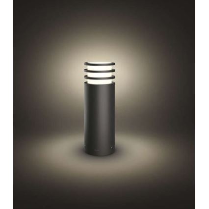 Philips - LED RGB stmievateľné vonkajšie svietidlo Hue LUCCA 1xE27/8,1W/230V 25 cm 1000-20000K IP44