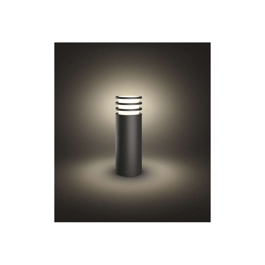 Philips - LED RGB stmievateľné vonkajšie svietidlo Hue LUCCA 1xE27/8,1W/230V 25 cm 1000-20000K IP44