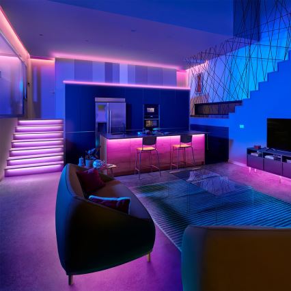 Philips -LED RGB stmievateľný pás SMART STRIP 15m LED/20W/230V 2200-6500K Wi-Fi