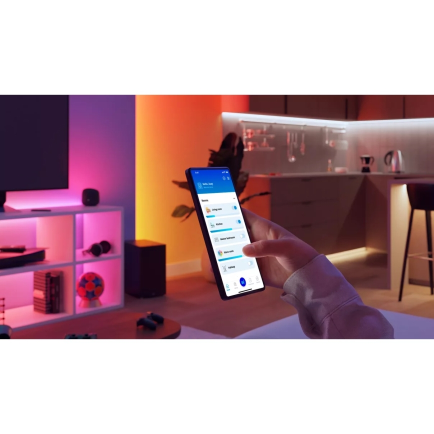 Philips - LED RGB Stmievateľný pásik SMART STRIP 5m LED/7W/230V 2200-6500K Wi-Fi
