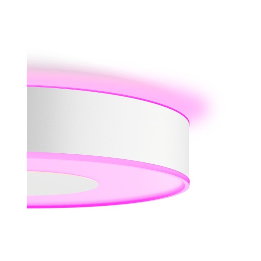 Philips - LED RGB Stmievateľné stropné svietidlo Hue INFUSE LED/52,5W/230V 2000-6500K pr. 425 mm biela