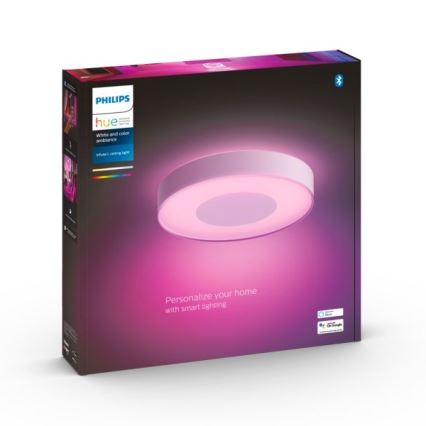 Philips - LED RGB Stmievateľné stropné svietidlo Hue INFUSE LED/52,5W/230V 2000-6500K pr. 425 mm biela