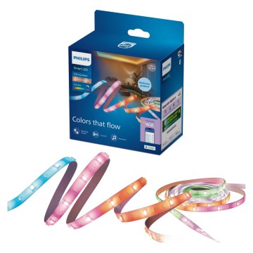 Philips - LED RGBIC Stmievateľný pás SMART STRIP 2x5m LED/21W/230V 2700-6500K Wi-Fi