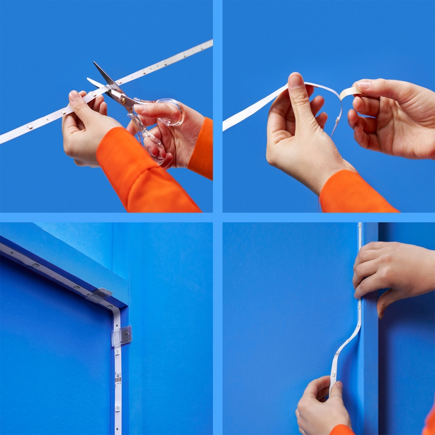Philips - LED RGBIC Stmievateľný pás SMART STRIP 2x5m LED/21W/230V 2700-6500K Wi-Fi