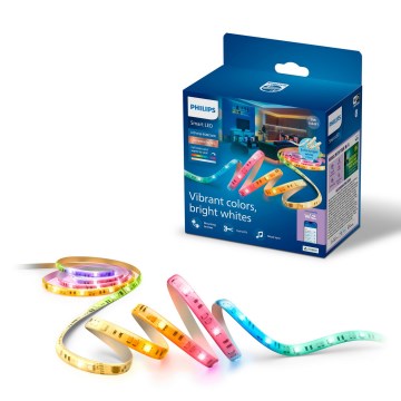 Philips - LED RGBIC Stmievateľný pás SMART STRIP 3m LED/13W/230V 2700-6500K Wi-Fi